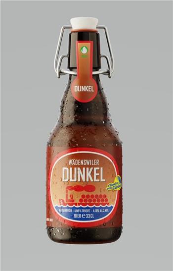 Wädi-Bräu dunkel Bio 20-Ha. Bügel 33 cl.   