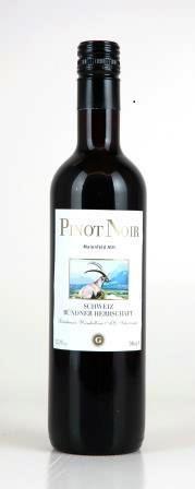 Bündner Pinot Noir SwissDrink 50 cl.  R.6469/5725 
