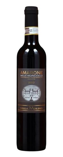 Amarone Villa Molina 50 cl.          
R.6688/6034 Deluxe DOC 2016