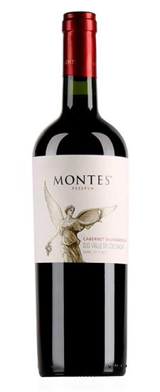 Cabernet Sauvignon Montes Reserva 75 cl.       
BL6744/7294 Chile, Colchagua Valley 2016