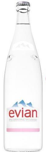 Evian Glas 100 cl. N 