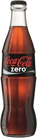 Coca Cola zero Glas 33 cl.   
