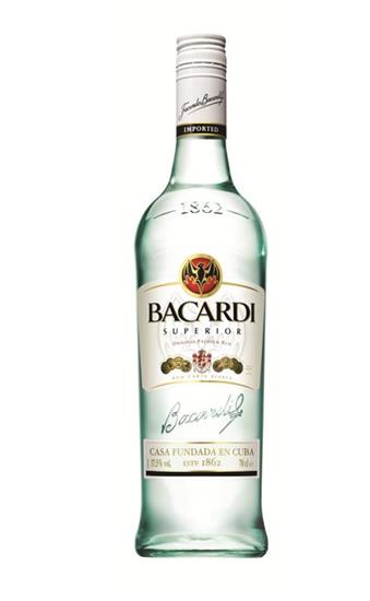 Bacardi Carta Blanca 37.5 % 70 cl. N 
BM7215/1081'8