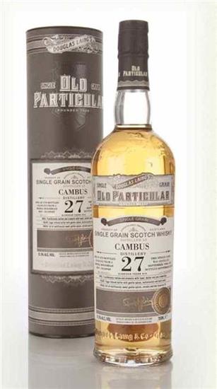 Cambus Old Particular Douglas Laings 27y. 51.5 %  70 cl. N 
HY7413/2704