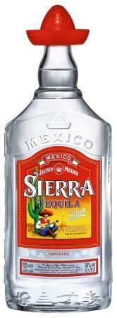 Tequila Sierra Silver 38 % 70 cl. N 
DW7450/1670'9  