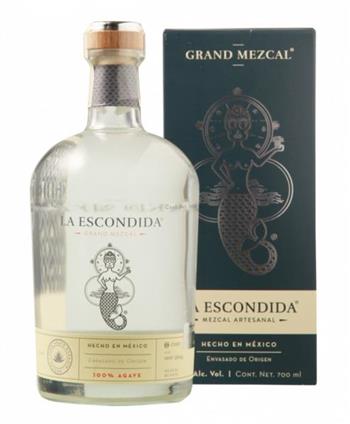 Grand Mezcal La Escondida Etui 40 % 70 cl. N 
PU7458/58069