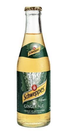 Schweppes Ginger Ale Glas 20 cl.   