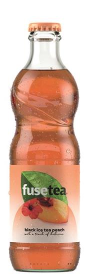 Fusetea Peach Hibiscus 24-Ha. Glas 33 cl. 