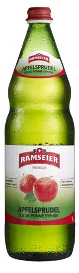 Ramseier Apfelsprudel 12-Ha. Glas 100 cl. 