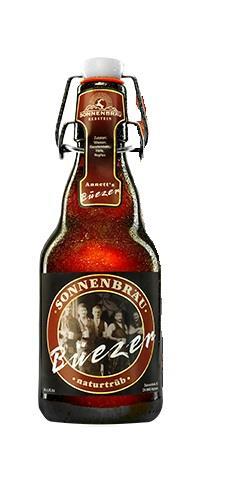 Sonnenbräu Büezer Bier 20-Ha. 33 cl. N