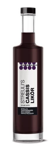 Cassis Likör Streuli 25 % 35 cl. N 
ST7487/2000