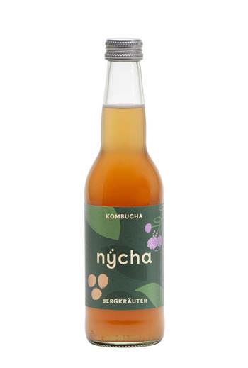 Nycha Kombucha Bergkräuter Bio 24-EW 33 cl. N