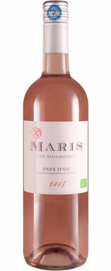 Rosé Organic IGP Pays d'Oc  Maris 75 cl.   
R.6325/64246 Bio 2018