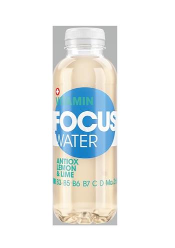 Focuswater Antiox lemon & Lime 4x6-PET 50 cl.