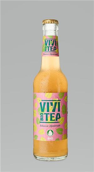 Vivi BIO Tea Schweizer Alpenkräuter Glas 33 cl.   