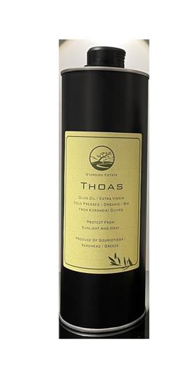 Olivenöl Thoas Extra Vergin Bio  100 cl.
TH6233/0000