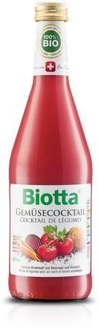 Biotta Gemüsecocktail 50 cl.*N Biotta Gemüsecocktail 50 cl.*N