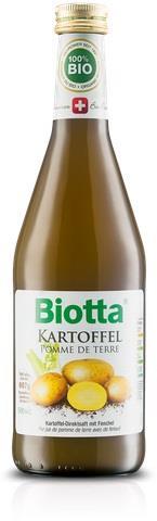 Biotta Kartoffel plus  50 cl. N 