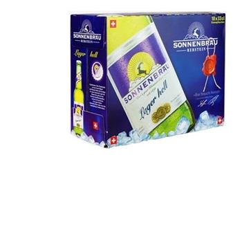 Sonnenbräu Lager hell 4x6-EW 33 cl. N