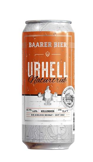 Baarer Urhell Naturtrüb 4x6 Dosen 50 cl.   