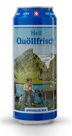 Appenzeller Quöllfrisch hell 4x6-Dosen 50 cl. N 